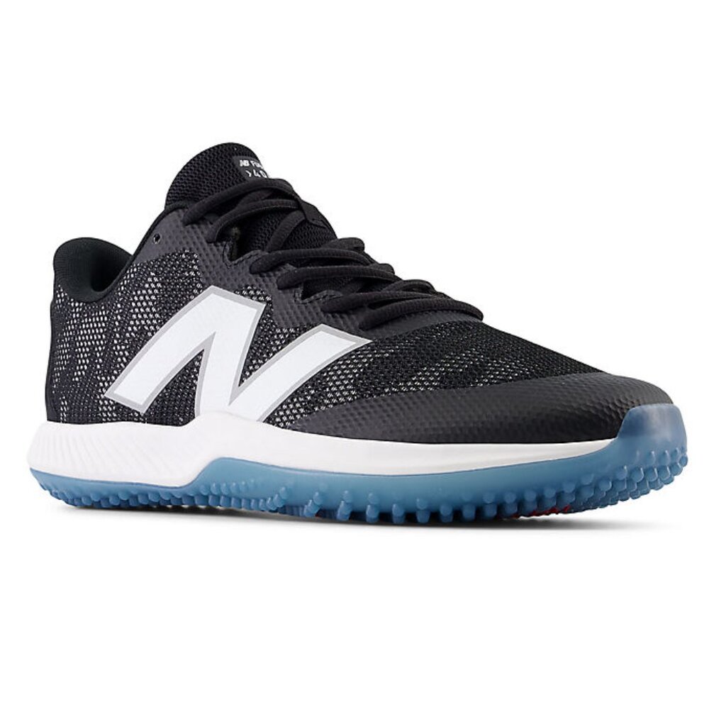 Mens New Balance Black/Blue FuelCell Turf-Trainer T4040BK7